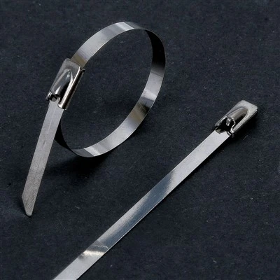 Brida corta para cables de acero inoxidable